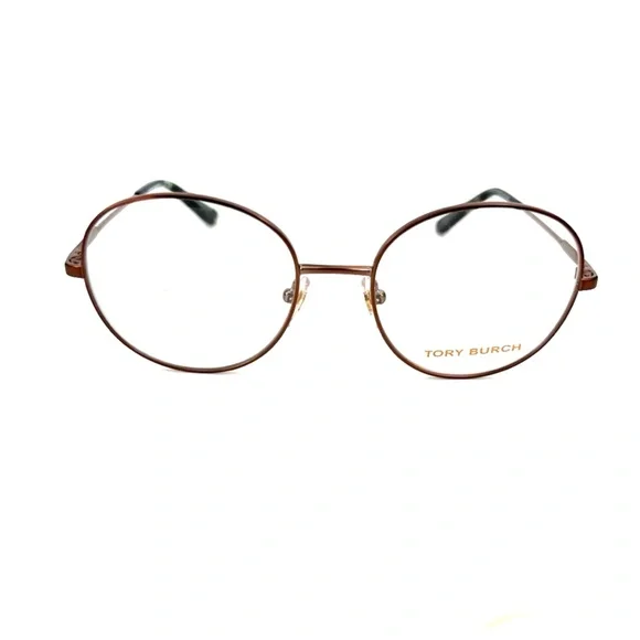 New TORY BURCH Frames Round Metal Glasses TB 1057 3141 51 18 140 Satin Bronze - Picture 10 of 13